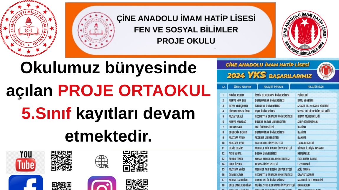 PROJE  İMAM HATİP ORTAOKULU KAYITLARI